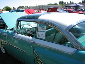 1955 Mercury Sun Valley Drivers Door